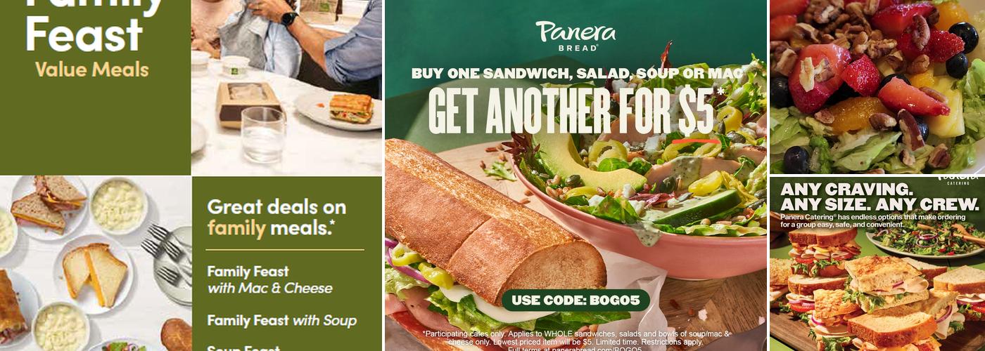 Panera Bread Menu