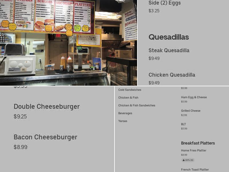 Jimenez Mini Market Menu