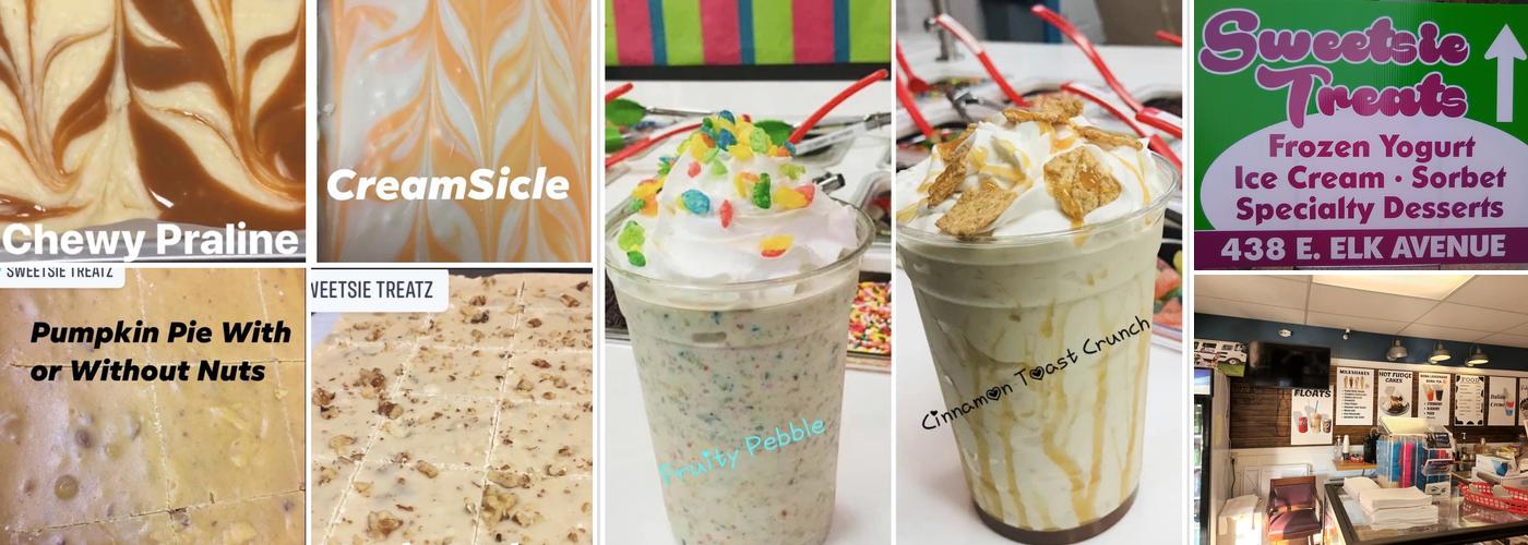 Sweetsie Treatz Menu