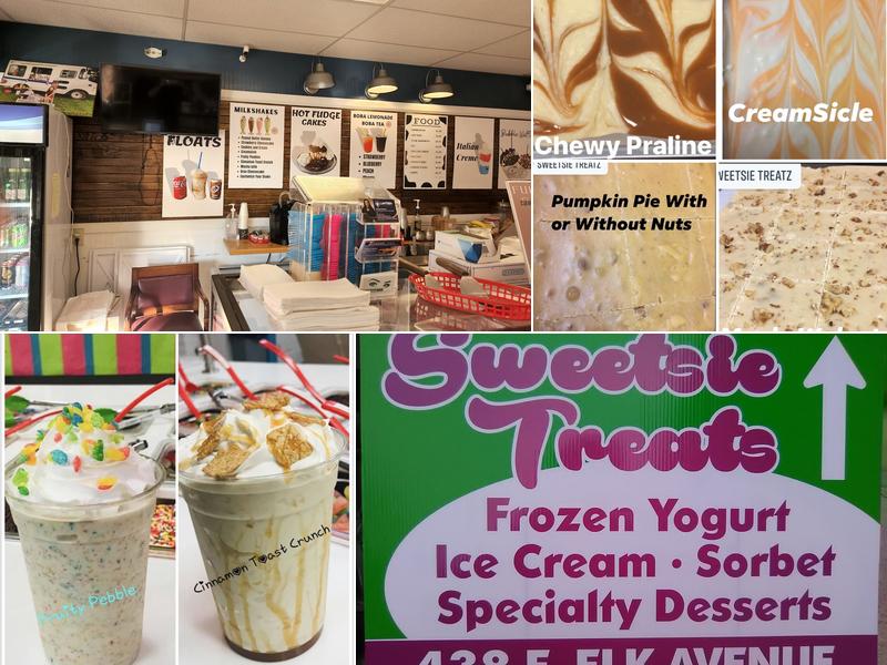 Sweetsie Treatz Menu