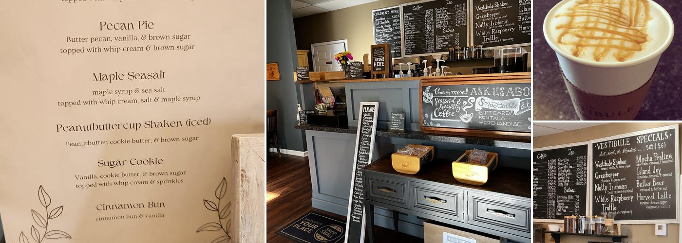 The Vestibule Coffee & Tea Menu