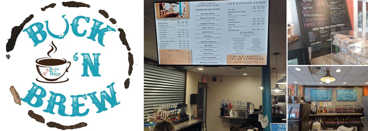 Buck ‘N Brew Coffee & Ice Cream Menu