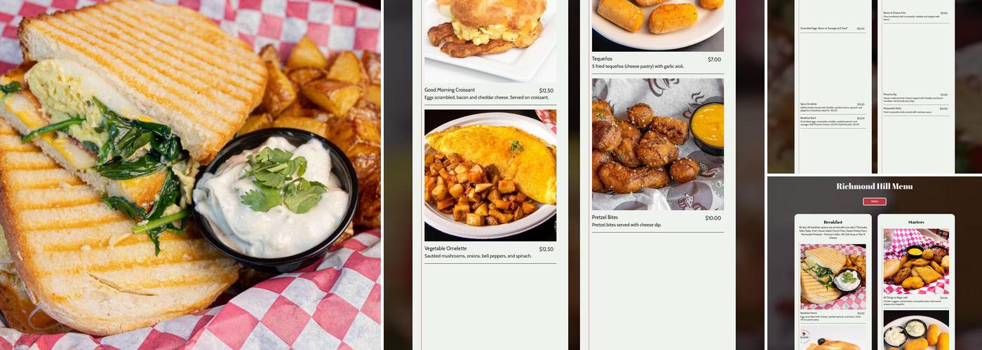 All Things Chocolate & More Menu