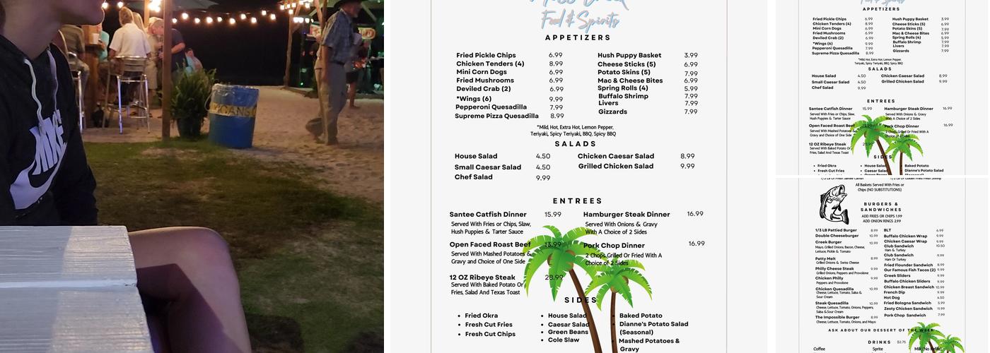 Mill Creek Food & Spirits Menu