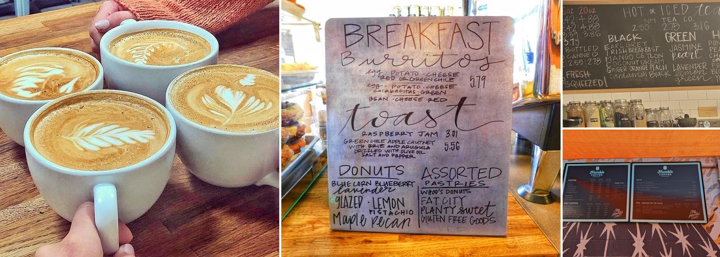 Humble Coffee Company Menu