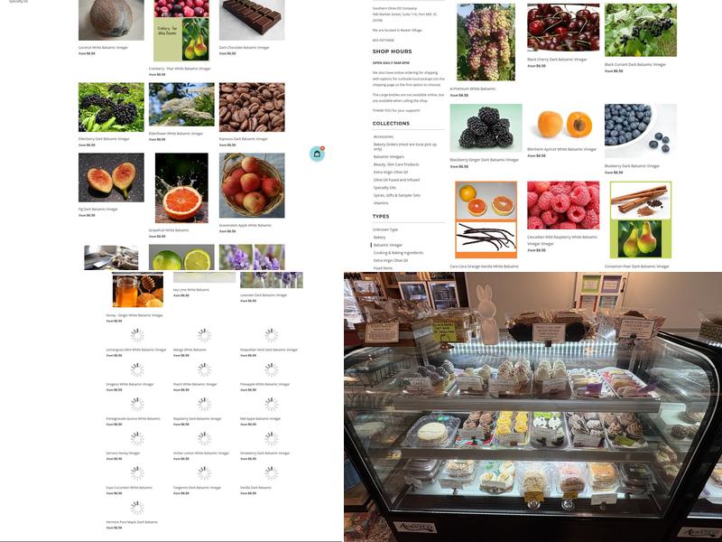 The Southern Olive Menu