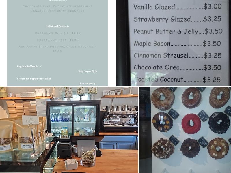 Confectionery Designs Menu