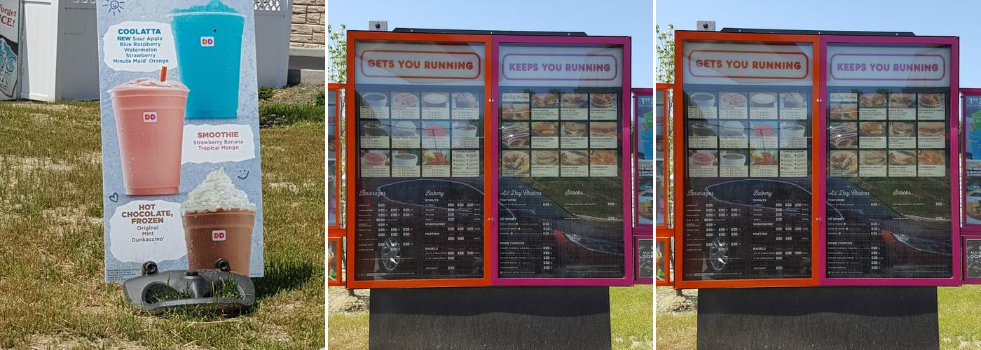 Dunkin' Menu