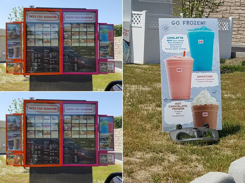 Dunkin' Menu