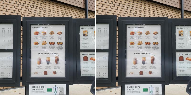 Starbucks Menu