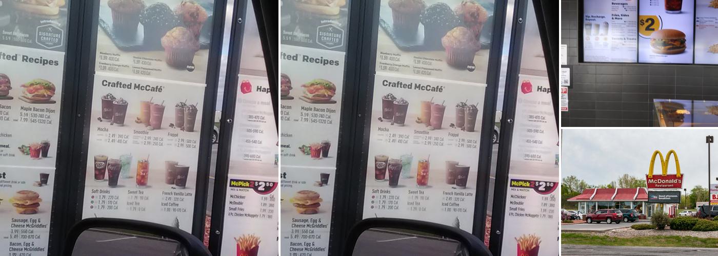 McDonald's Menu