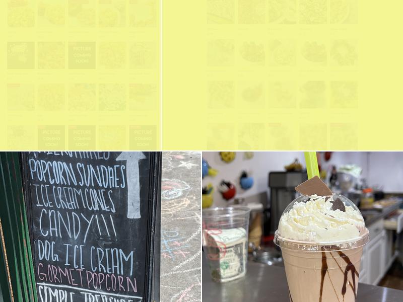 Simple Treasures Menu