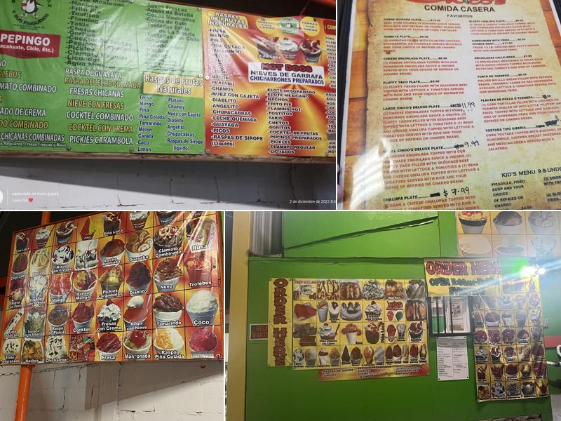 Snow Penguin y sus PInguinos #2 Menu