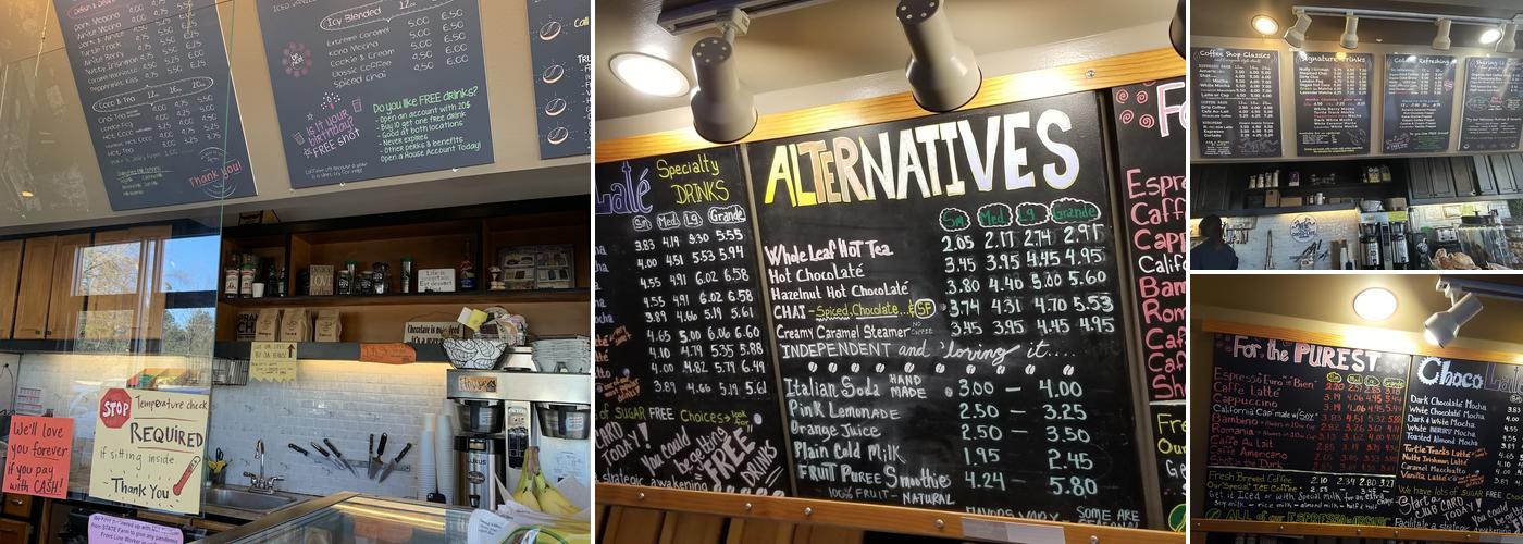 ChocoLaté Coffee Menu