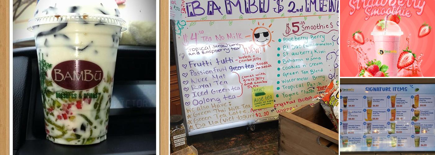 TeaMia - Sugarcane Drinks, Smoothies & Milkteas Menu