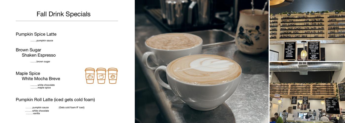 Eagles Wind Coffee House Menu