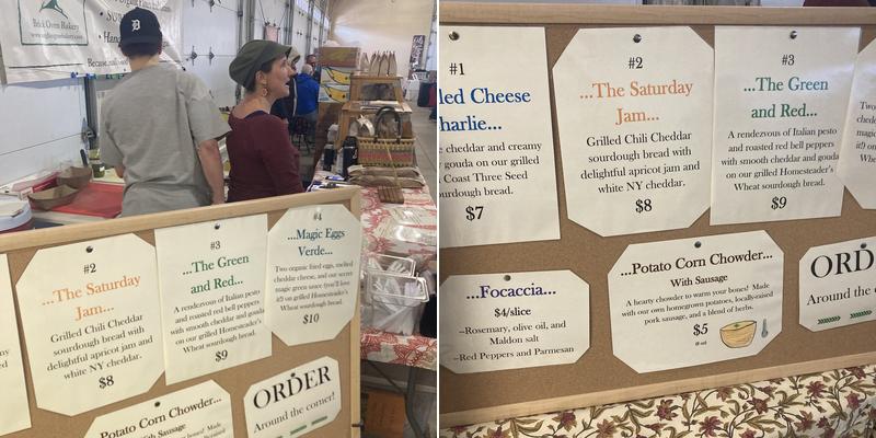 Laughing Tree Brick Oven Bakery Menu