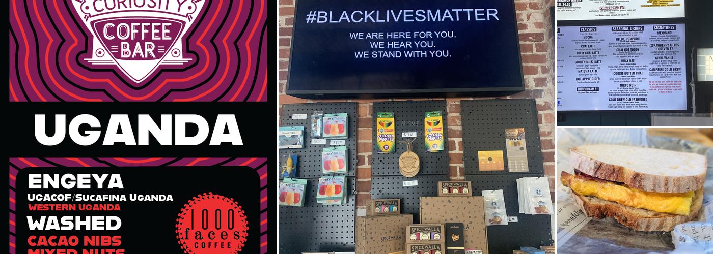 Curiosity Coffee Bar Menu