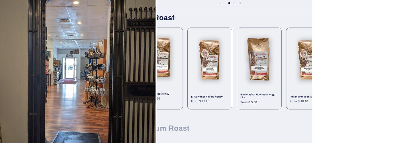 Bason Coffee Roasting Menu