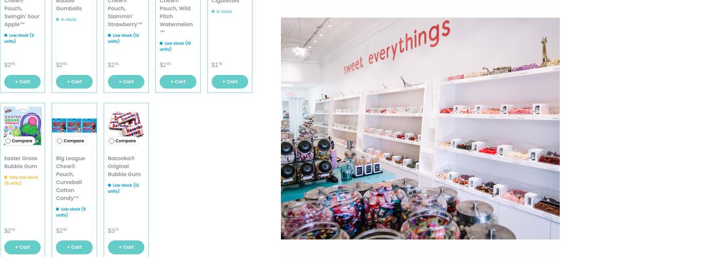 Zazoli Sweets LLC Menu