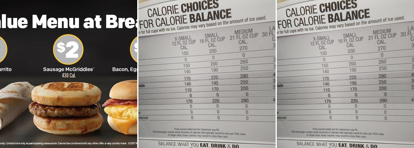 McDonald's Menu