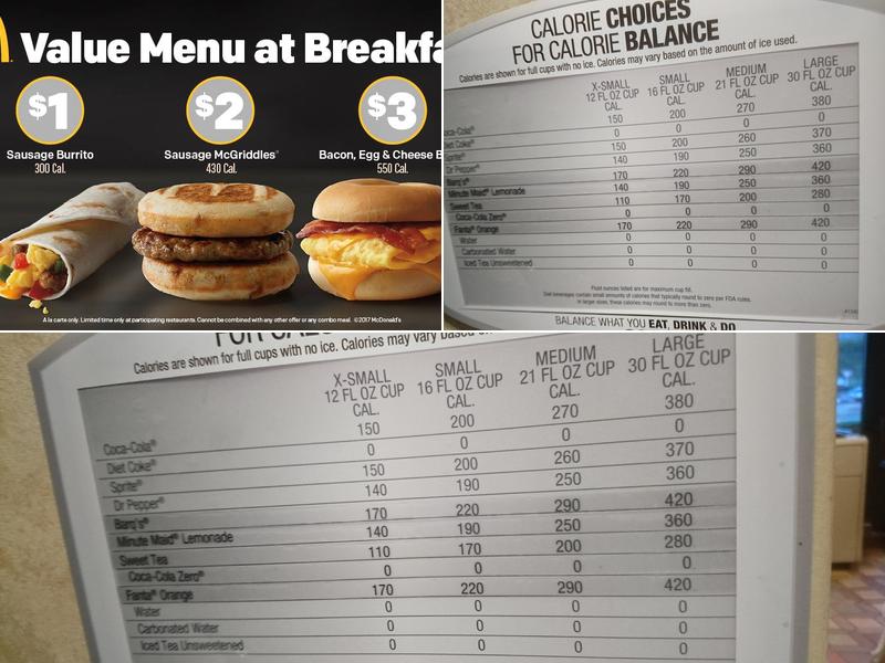 McDonald's Menu