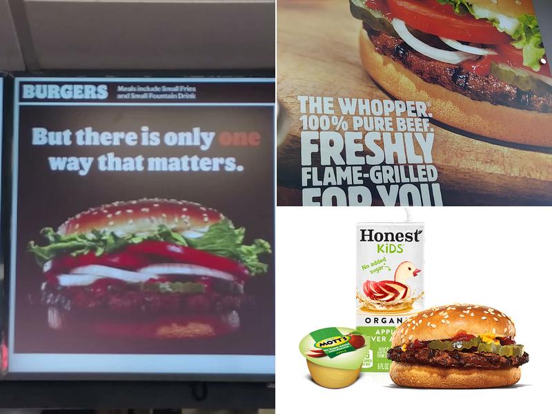 Burger King Menu
