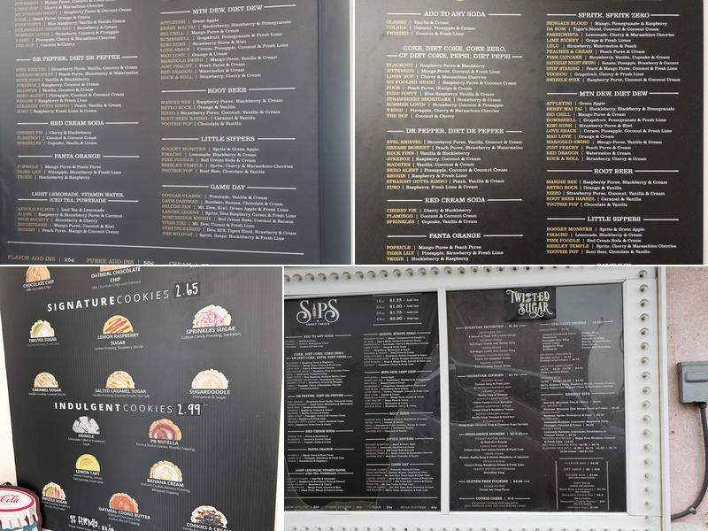 Twisted Sugar Menu