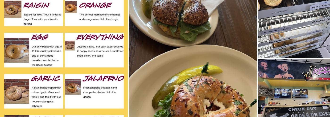 Jazzy Bagels Menu