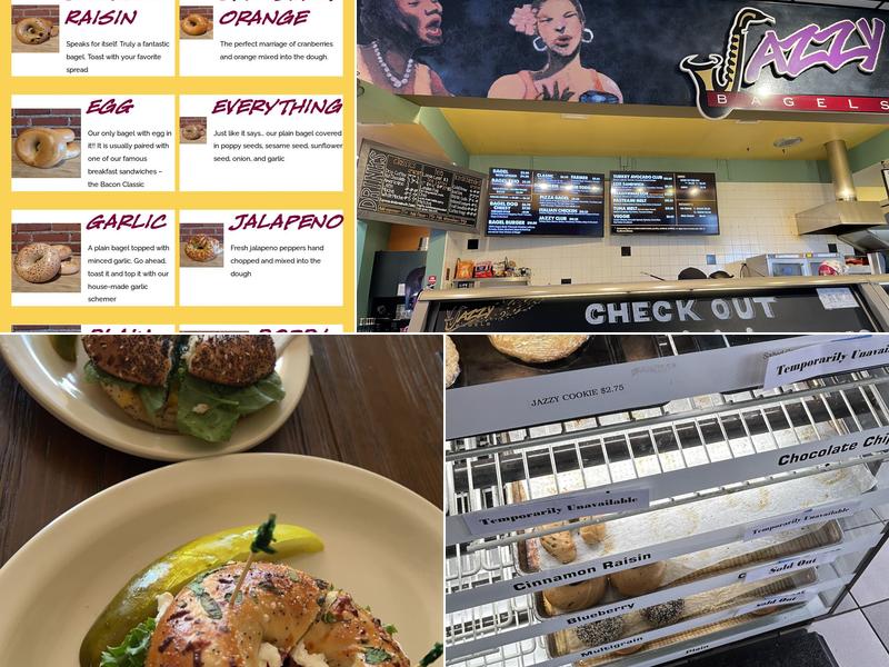 Jazzy Bagels Menu