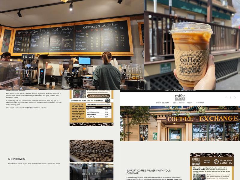 Coffee Exchange Menu