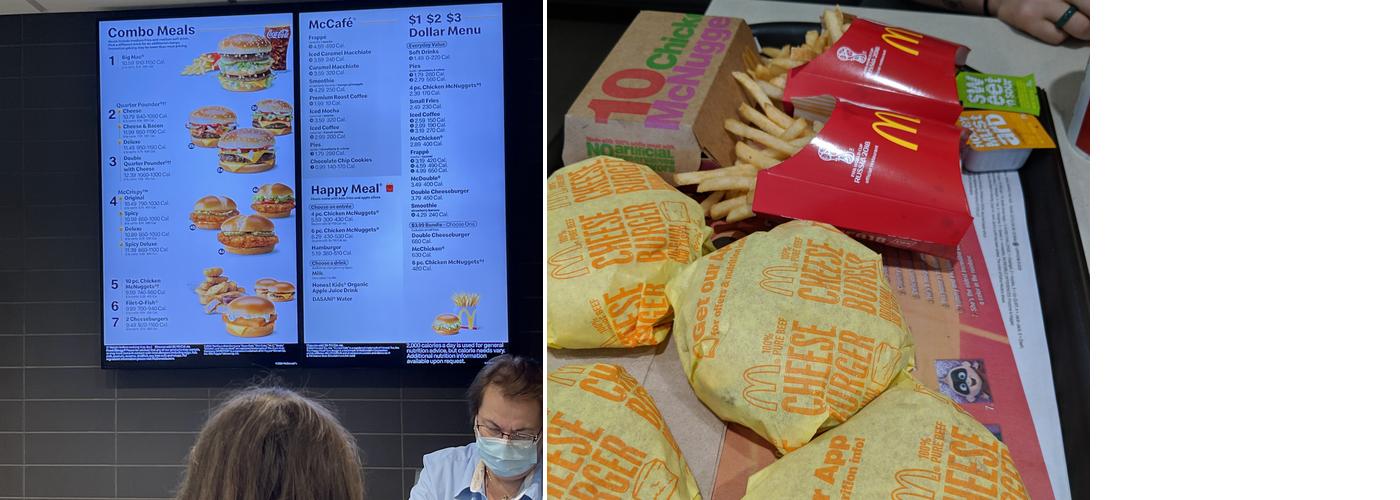 McDonald's Menu
