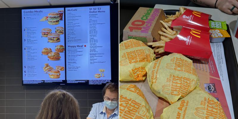 McDonald's Menu