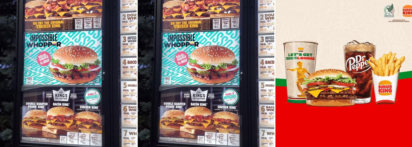 Burger King Menu