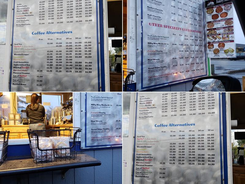 Bri's Beans LLC Menu