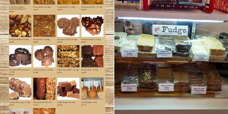 Sacramento Sweets Co Menu