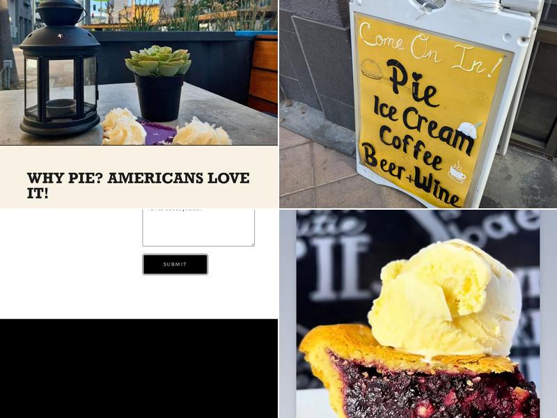 Laurie’s Pie Bar Menu