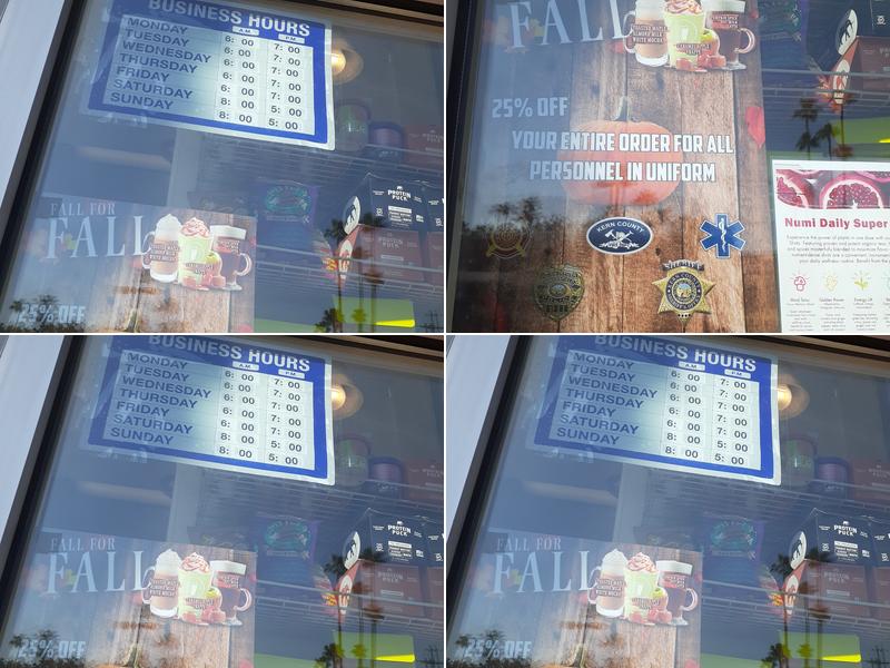 Java Detour Inc Menu