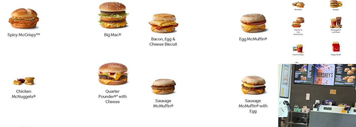 McDonald's Menu