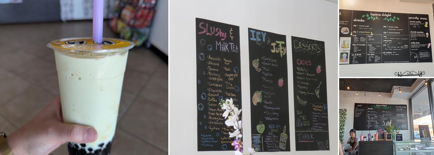 Tapioca Delight Menu