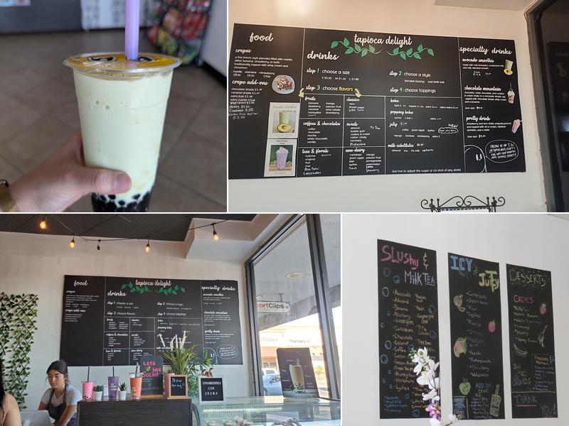 Tapioca Delight Menu