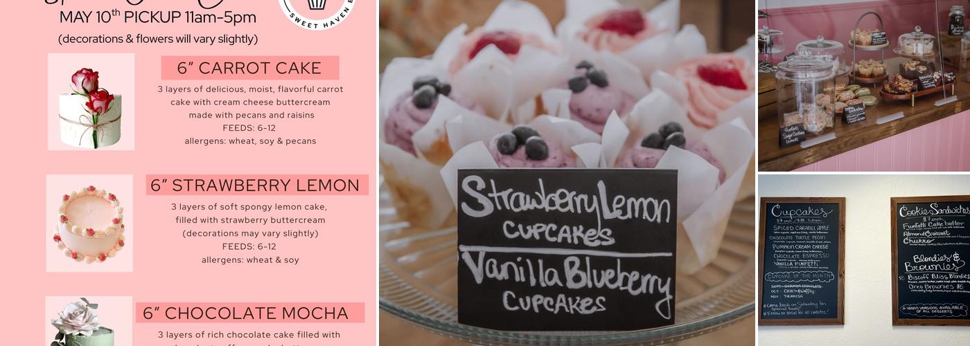 Sweet Haven Bakery / Hayvy Bayky Menu