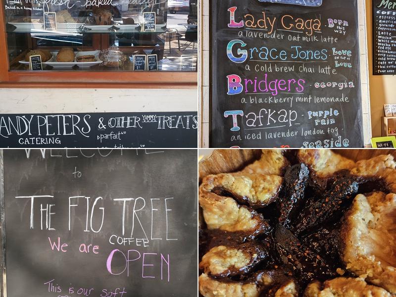 The Fig Tree Coffee, Art, & Music Lounge Menu