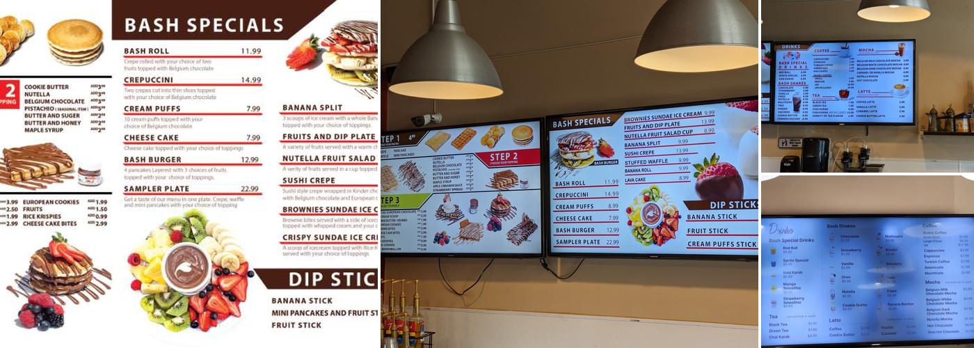 Chocolate Bash Menu