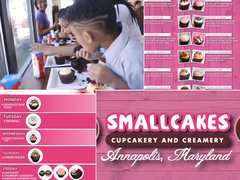 Smallcakes Menu