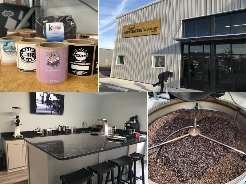 Java Estate Roastery 118 Commercial Ln, Holly Ridge