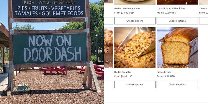 Ikeda's Markets Menu