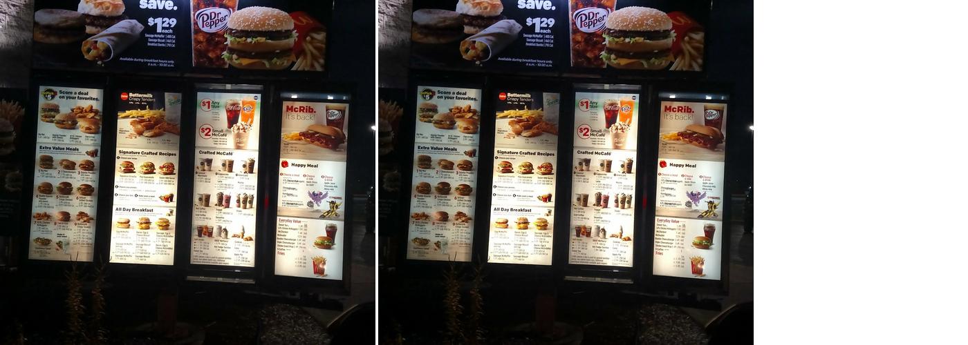 McDonald's Menu