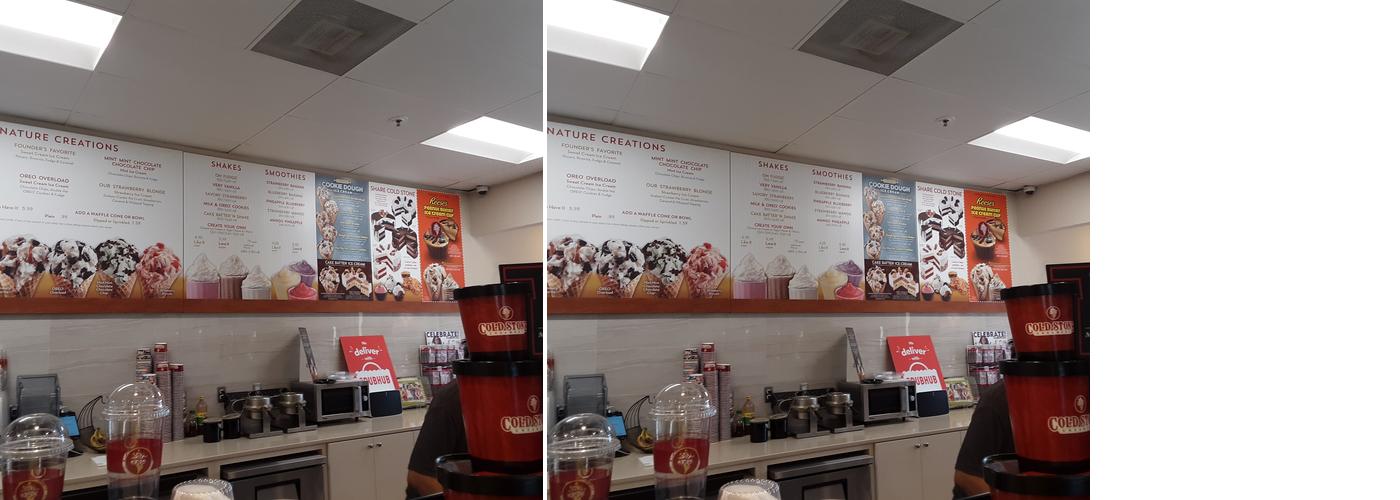 Cold Stone Creamery Menu