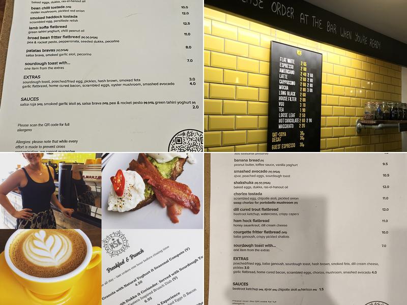 Warwick Street Kitchen Menu
